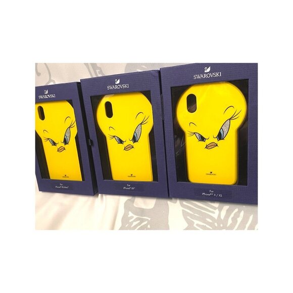 SWAROVSKI LOONEY TUNES TWEETY BIRT SMARTPHONE CASE - Picture 3 of 8